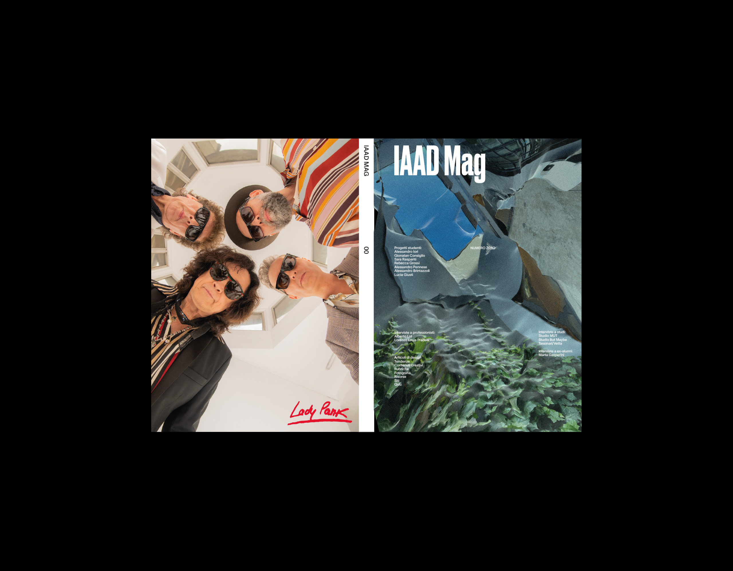 Copertina del magazine