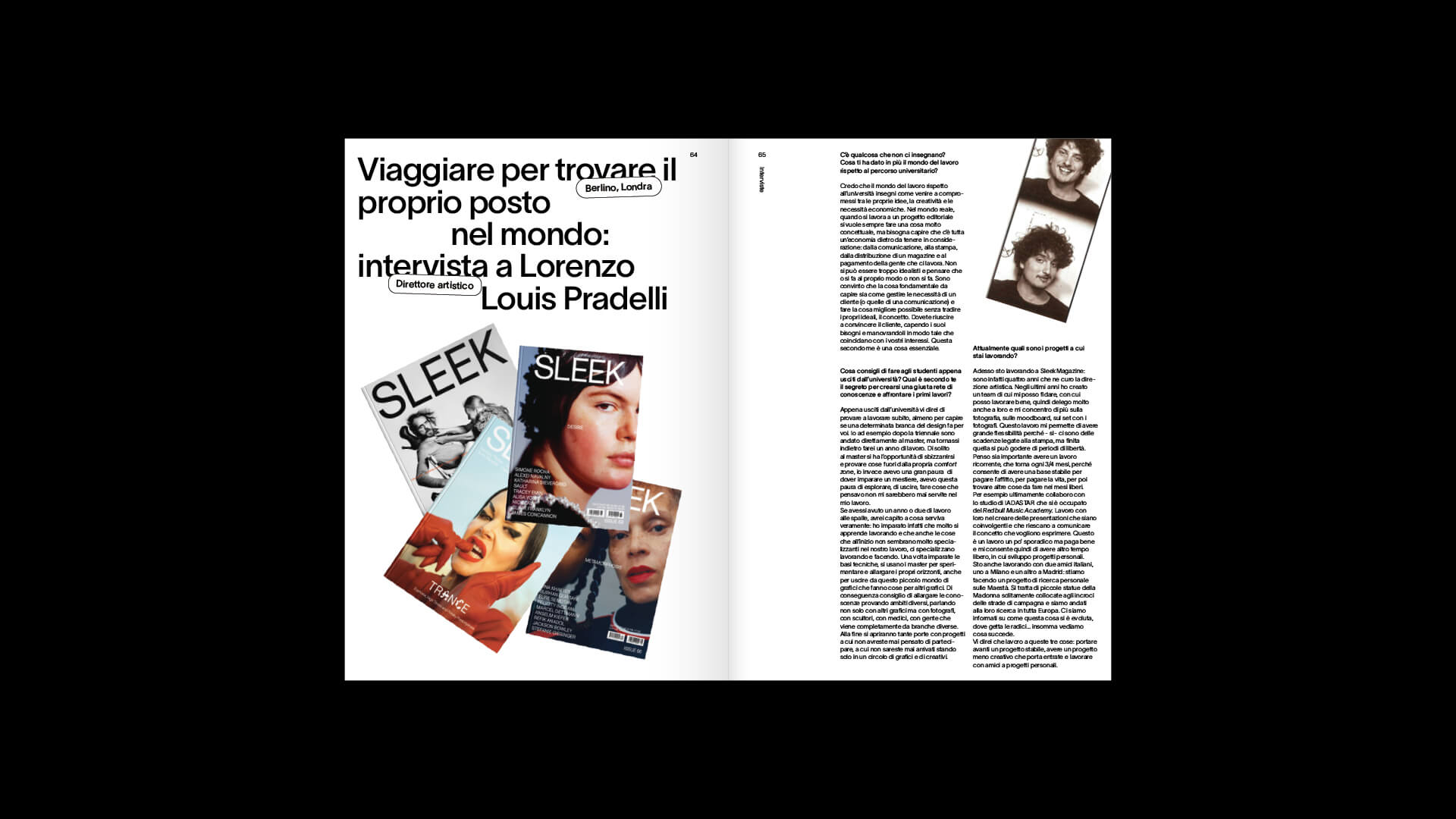 Intervista a Lorenzo Louis Pradelli