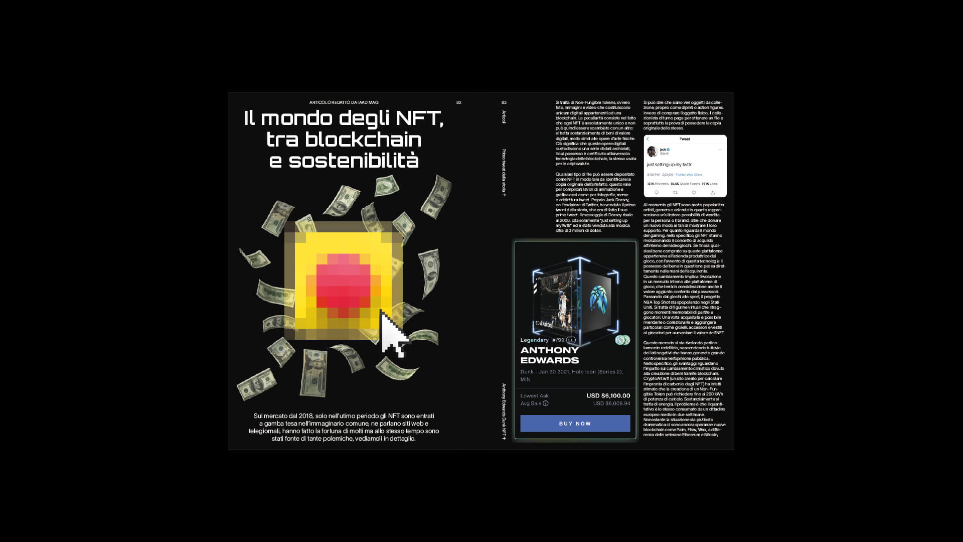 Articolo sugli NFT